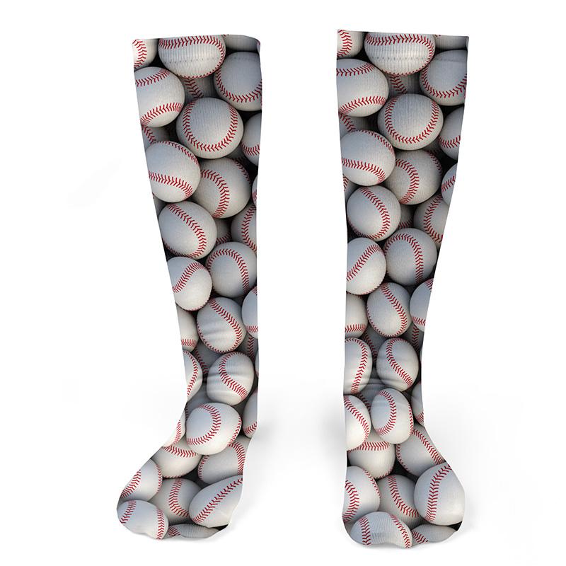 Baseball Knee Socks - Footnotes Novelty Socks