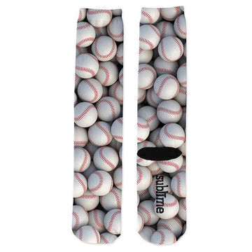 Baseball Knee Socks - Footnotes Novelty Socks