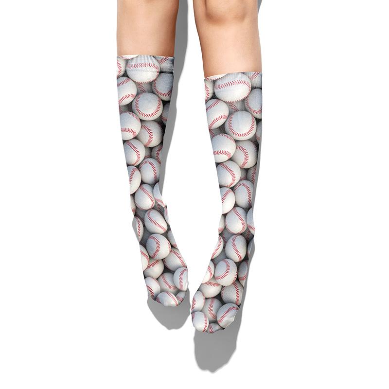 Baseball Knee Socks - Footnotes Novelty Socks