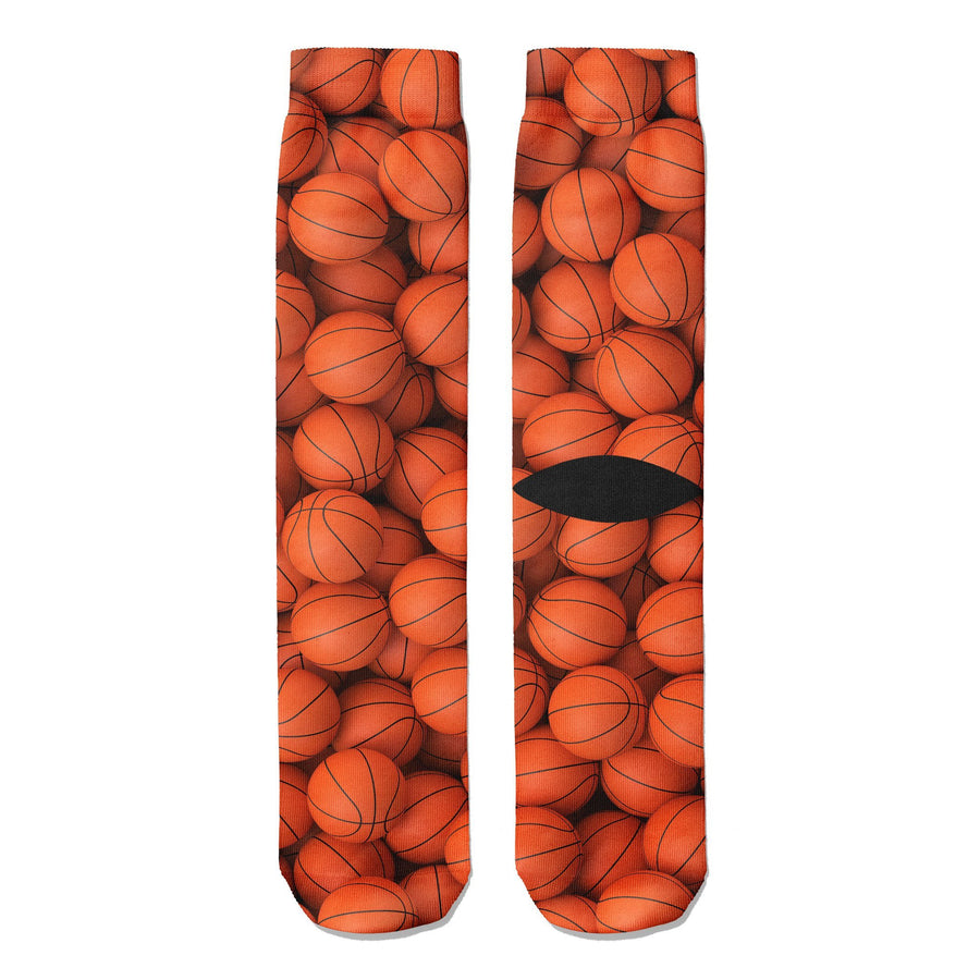 Basketball Crew Socks - Footnotes Novelty Socks