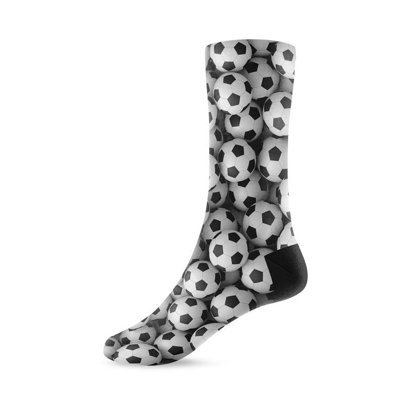 Soccer Crew Socks - Footnotes Novelty Socks